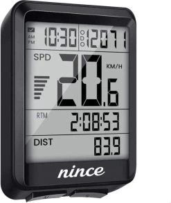 Nince Draadloze Fietscomputer Van Hoge Kwaliteit 2022 Model - Fiets Computer Draadloos Waterdicht