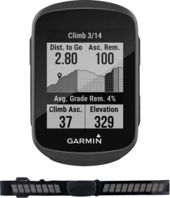 Garmin Edge 130 Plus Performance Bundel - Fietscomputer - Zwart