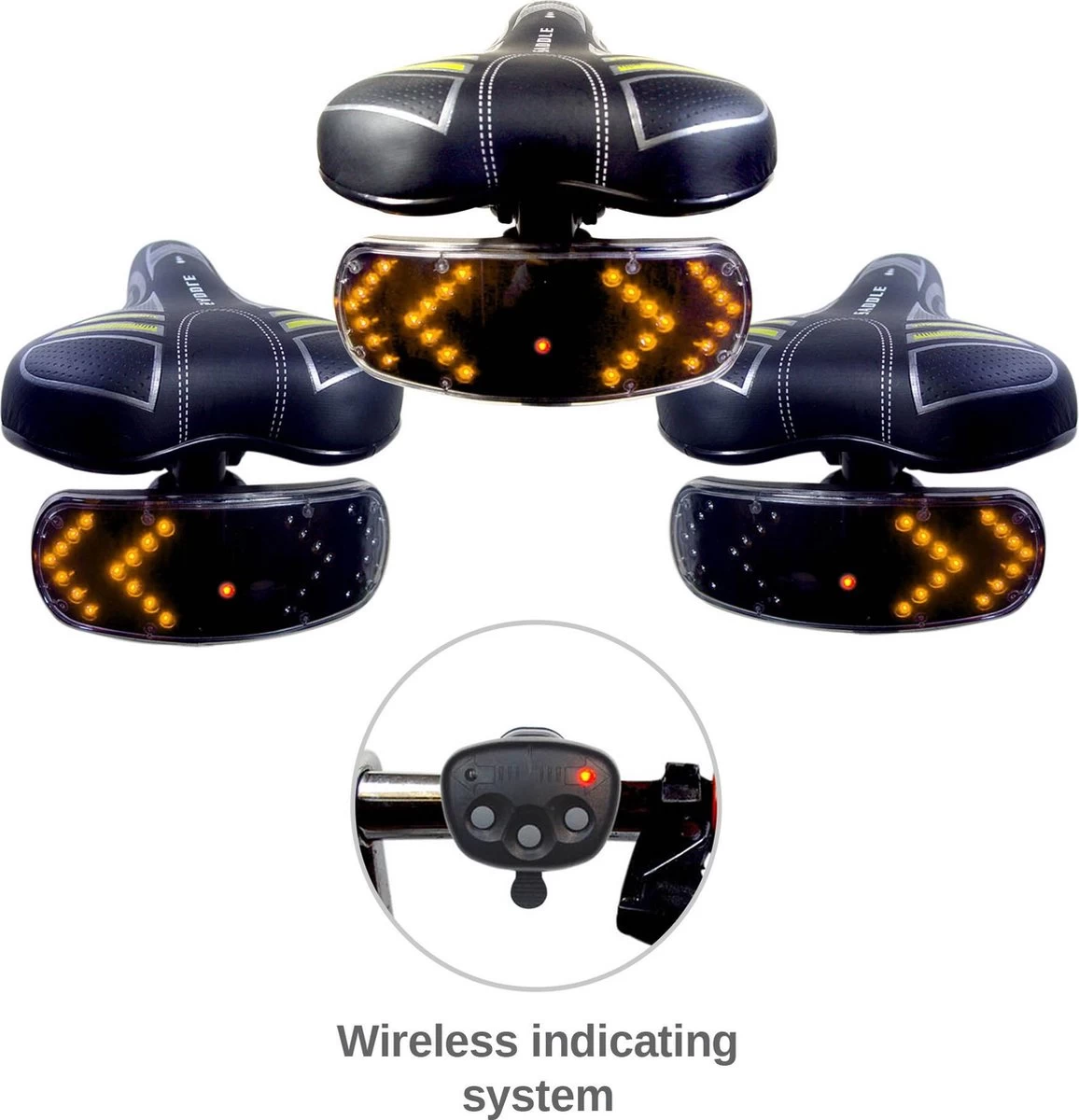 CKB Ltd - Signal Pod V2 - Fietsverlichting - Richtingaanwijzer - Fiets Knipperlicht - Fiets - Knipperlichten - Afbeelding 5