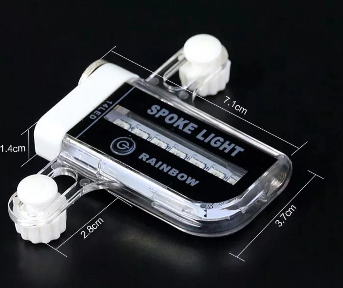 Spaakverlichting- Spaakverlichting Met Bewegingssenor- Spaakverlichting Kinderfiets- LED Voor Wiel- Waterdicht- 32 Verschillende Patronen- Makkelijk Te Installeren - Afbeelding 10