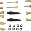 Dunlop Set Verloopnippels Fietspomp - 14 Stuks - Adapter Fietsventiel - Ballenpomp - Universeel