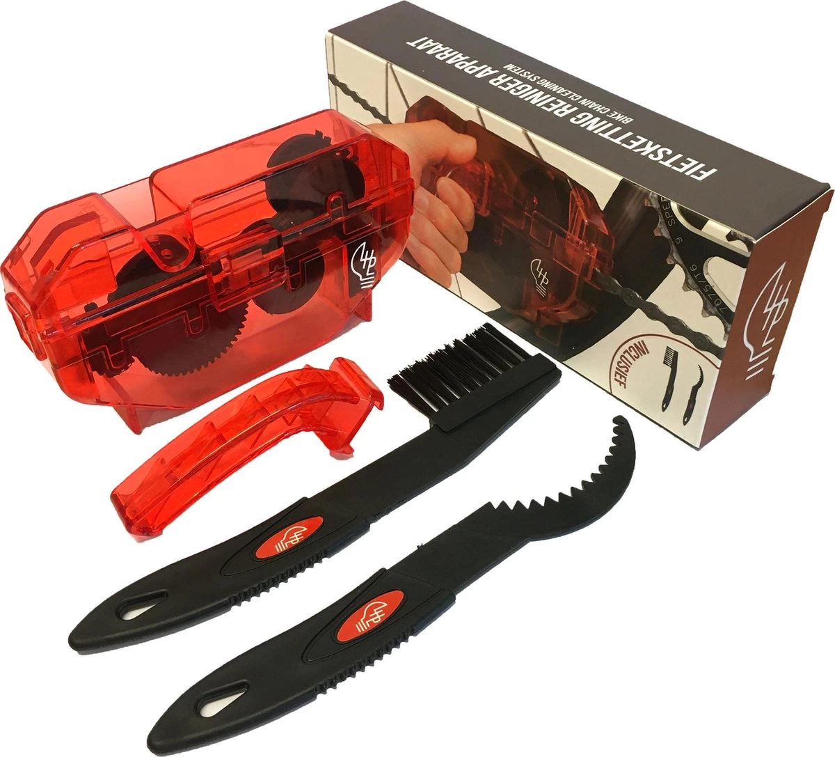 LHP Fietsketting Reiniger Apparaat 5-in-1 - Cyclon Ontvetter 250 Ml & All Weather Lube 25 Ml - Afbeelding 15