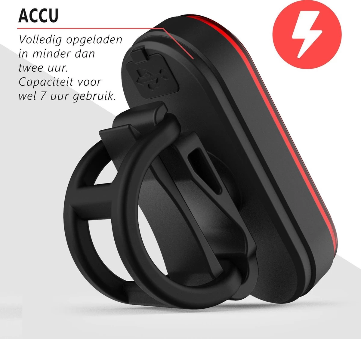 Trustic EVO | Fietsverlichting | Oplaadbaar | Fietslamp | Verschillende Standen | Licht Sensor | Waterbestendig | Set - Afbeelding 18