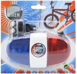 Toi Toys Fiets Politie Sirene En Zwaailicht