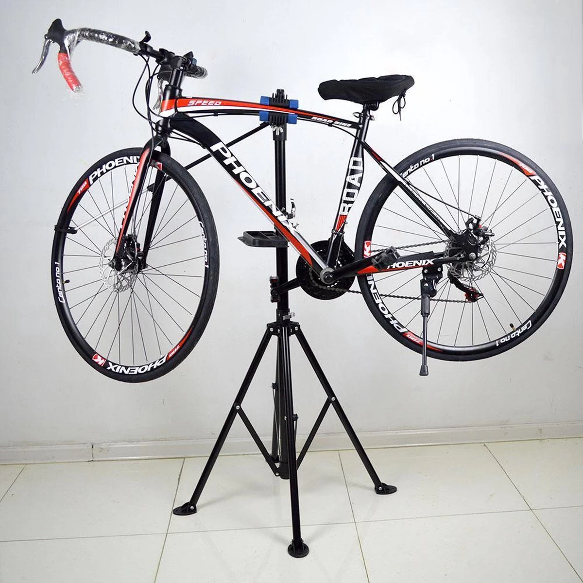 4toolz Stevige Montagestandaard Fiets 2.0 - 30kg Max - Roterend - Afbeelding 8