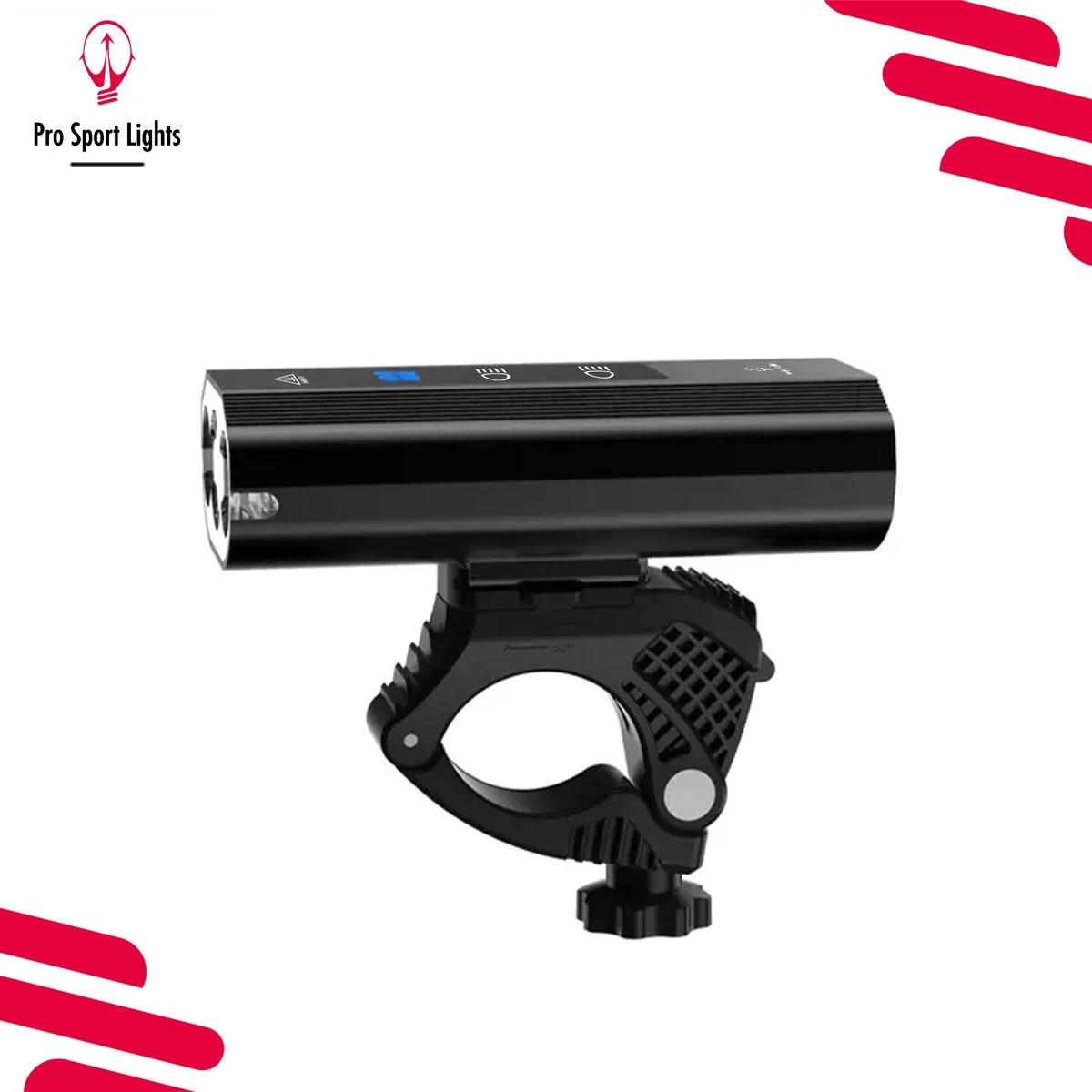 Fietslamp 1200 Lumen Fietsverlichting Pro Sport Lights Performance - Koplamp USB Oplaadbaar - Voorlicht Fietsverlichting - Afbeelding 4