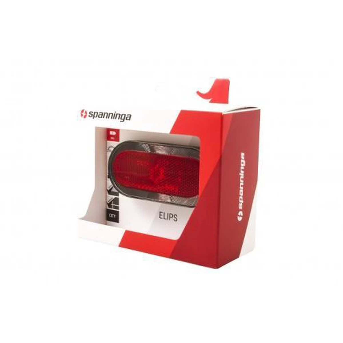 Spanninga Elips Fiets Achterlicht - Batterij - Afbeelding 15