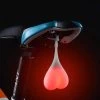 LOUZIR Opvallend Waterproof Fiets Led Achterlicht In De Vorm Van Een Slingerende Balzak(met Rode, Lichtgevende Ballen!)