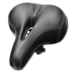 Strex Fietszadel - Unisex - Extra Comfortabel - Ventilerend - Incl. Zadelhoes