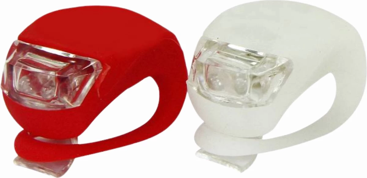 Fietslampjes LED 10 Sets (10 X Wit & 10 X Rood) Inclusief Batterijen - Lunastic Set Van 20 Lampjes - Afbeelding 3