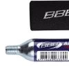 BBB Cycling AirSpeed Minipomp - Fietspomp Co2 Patroon - Pomp Fiets Mini - Zwart - BMP-32
