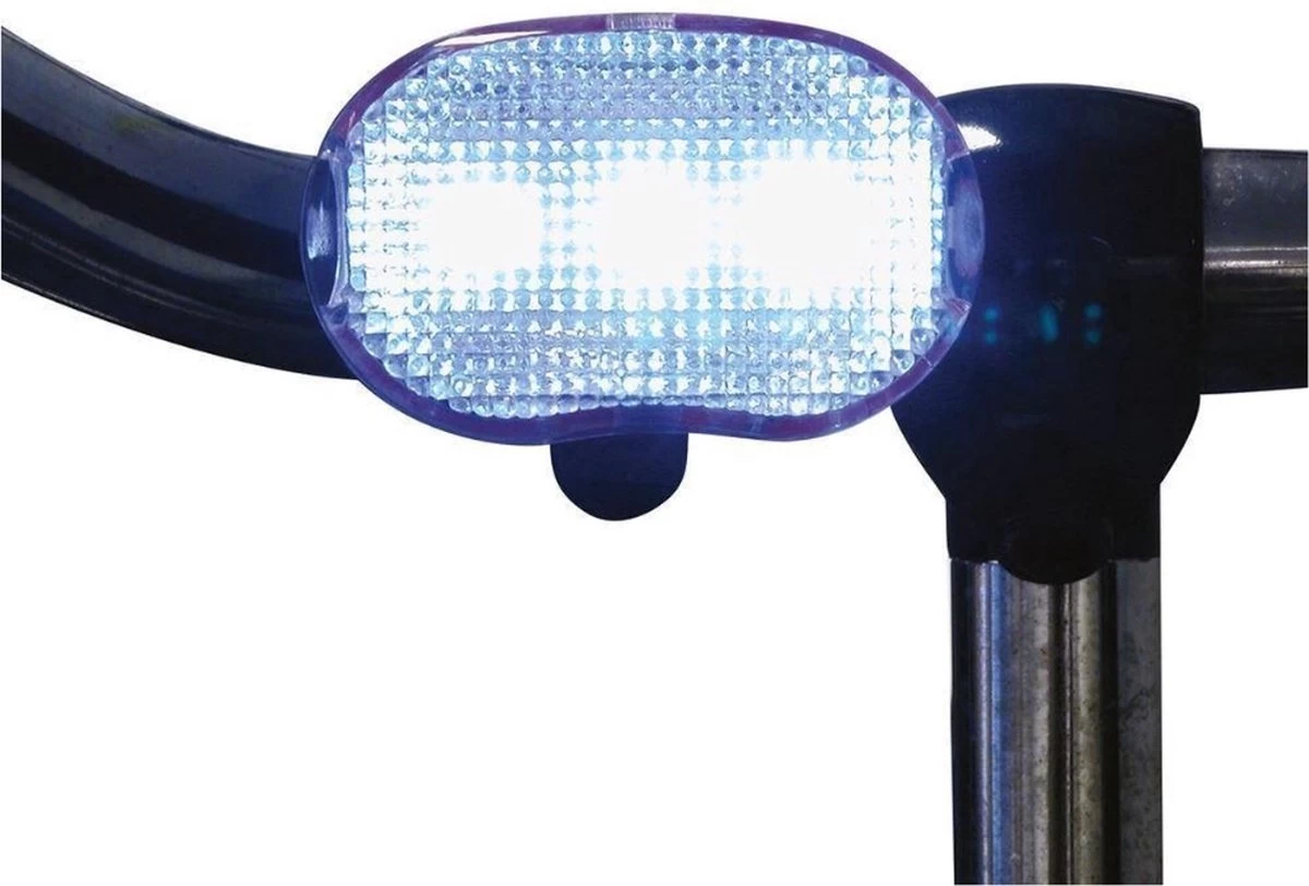 Dresco - Fietsverlichtingsset - Classic - LED - Zwart - Afbeelding 2