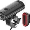 1200 Lumen & 100 Lumen Pro Sport Lights Fietsverlichtingsset - LED Fietslampen USB Oplaadbaar