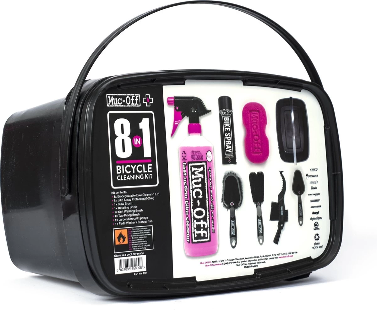 Muc-Off 8 In 1 Bicycle Cleaning Kit Reinigingspakket - Afbeelding 3