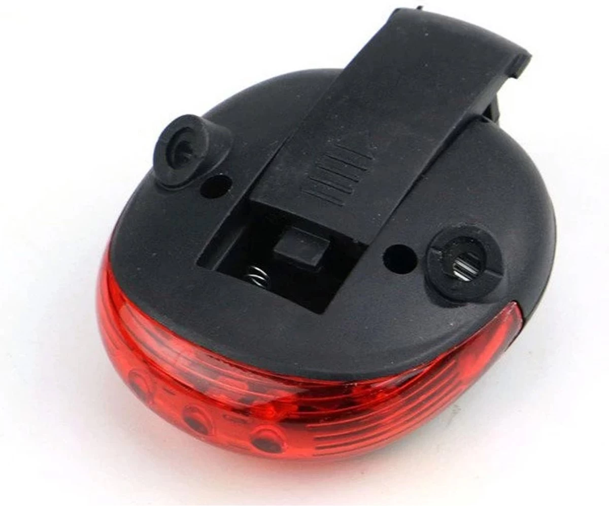Fiets Achterlicht - LED Licht Met Laser - Fiets Lamp - Waterdicht - Racefiets Verlichting - Inclusief Batterijen - Rheme - Afbeelding 11