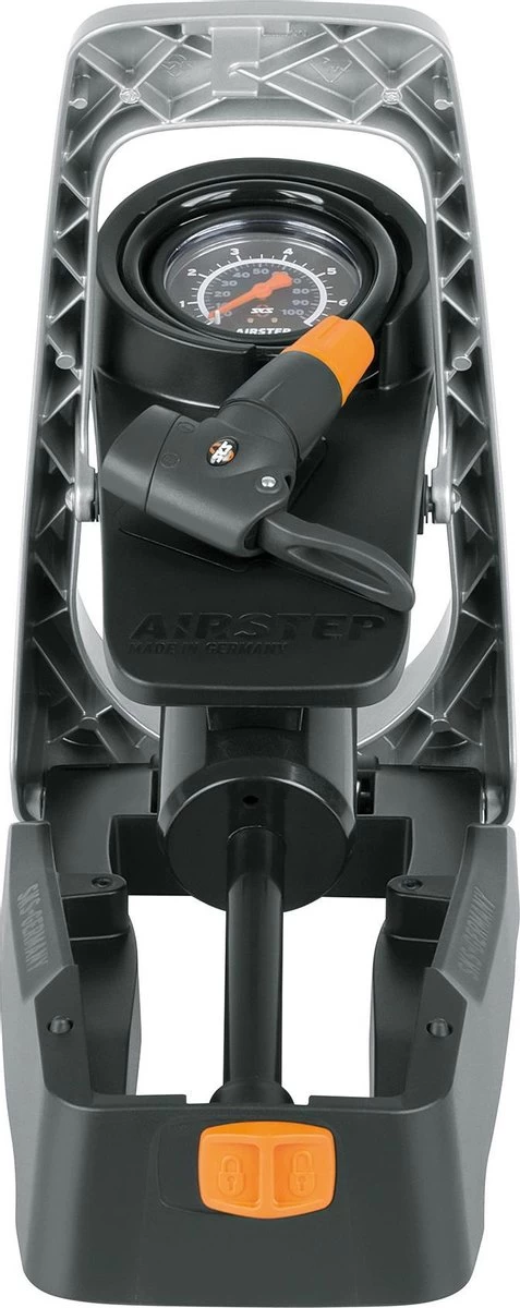SKS Airstep Voetpomp Met Manometer - 7 Bar - Zwart - Afbeelding 5