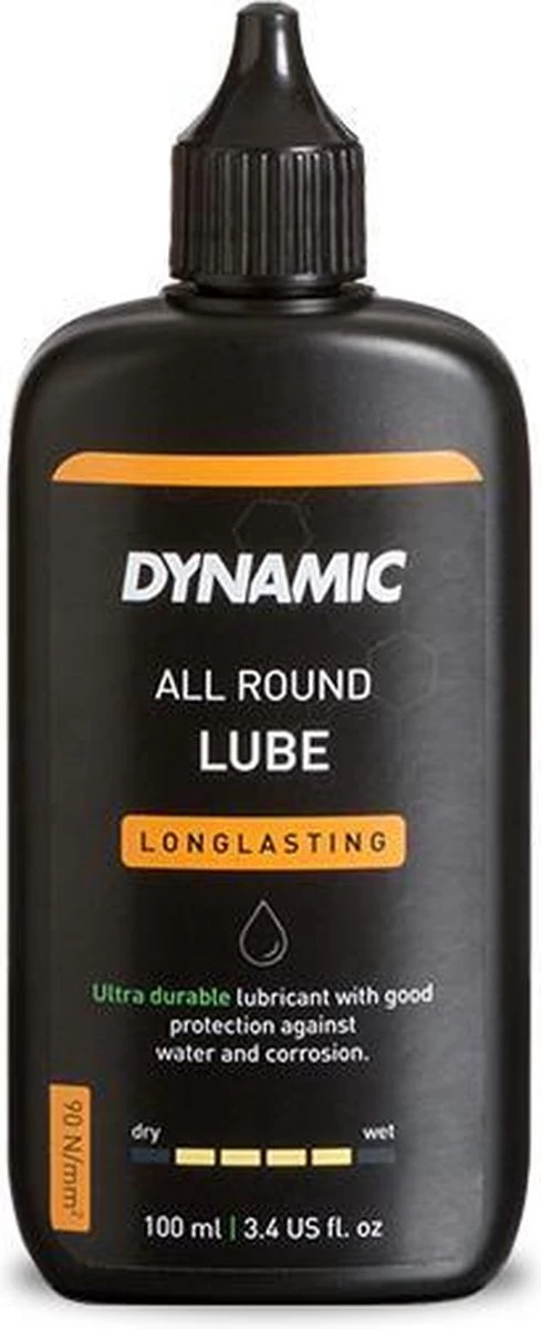 Dynamic All Round Lube 100ml - Kettingolie Fiets - Fietsketting Smeermiddel - Voor Alle Weersomstandigheden - Wet En Dry Lube - Afbeelding 3