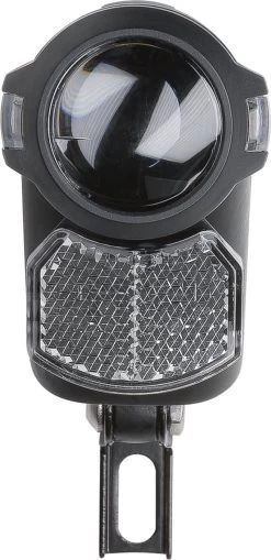 AXA Nox Sport 12 Lux - Fietslamp Voorlicht - LED Koplamp - Fietsverlichting Op Batterij - Auto/Off - Zwart