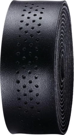 BBB Cycling SpeedRibbon Stuurtape - MicroFiber - Stuurlint Racefiets - Met Ventilatie - Zwart - 2 Rollen - BHT-12