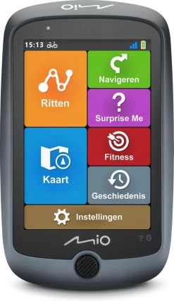 Mio Cyclo Discover Connect Fiets-Navigatie Antraciet/Zwart