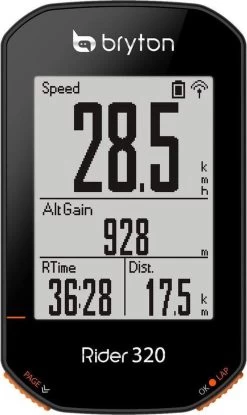 Bryton Rider 320 E / Basis Fietscomputer - 320 E / Basis