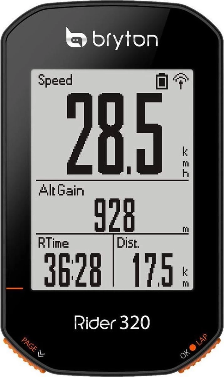Bryton Rider 320 E / Basis Fietscomputer - 320 E / Basis