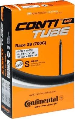 Continental Binnenband Race 28 Binnenband - 27 X 3/4-1.00 (20-622/25-630) Fv 80 Mm