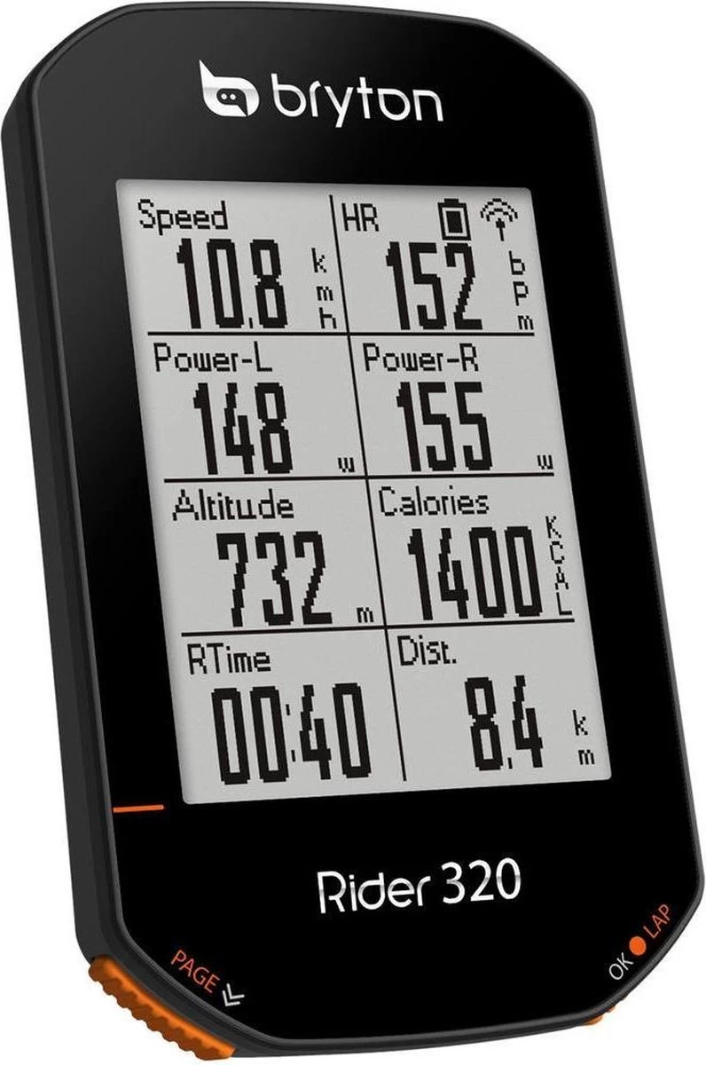 Bryton Rider 320 E / Basis Fietscomputer - 320 E / Basis - Afbeelding 6
