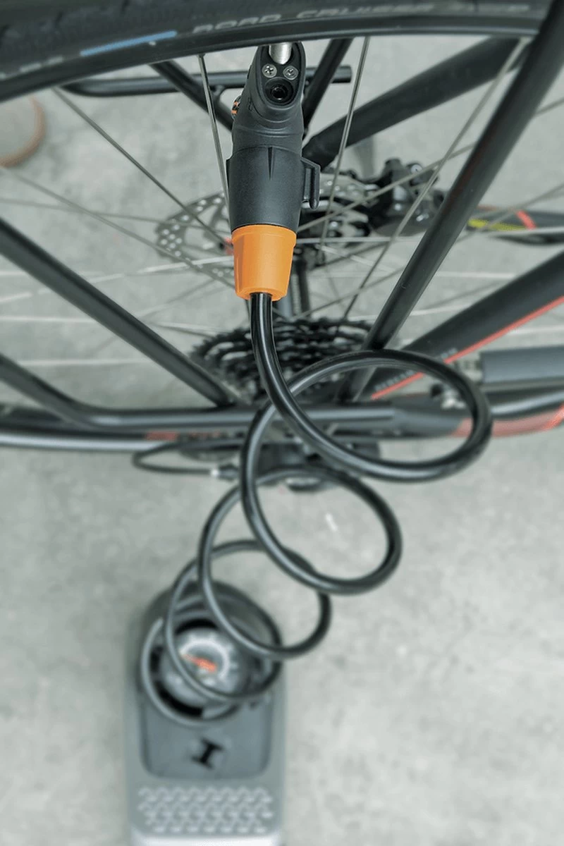 SKS Airstep Voetpomp Met Manometer - 7 Bar - Zwart - Afbeelding 6